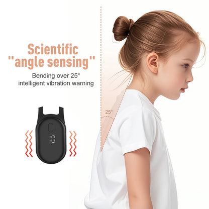 Smart Posture Corrector with LCD Display - Intelligent Back Alignment & Vibration