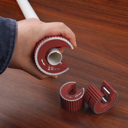 Self-Locking Mini Pipe Cutter - Tube Cutter for Copper, PVC & Aluminum