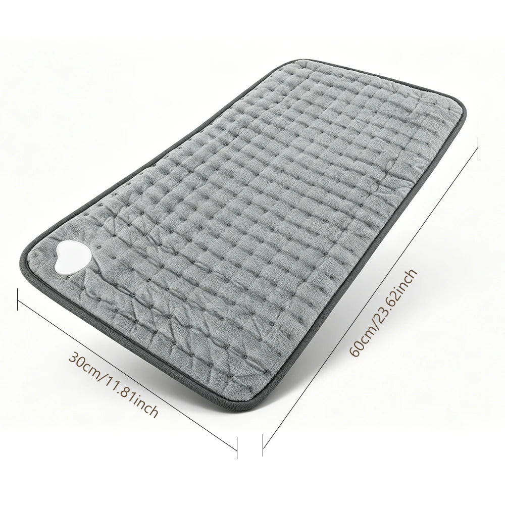 Natural Jade Stone Heated Massage Mat - Portable Thermal Therapy Pad