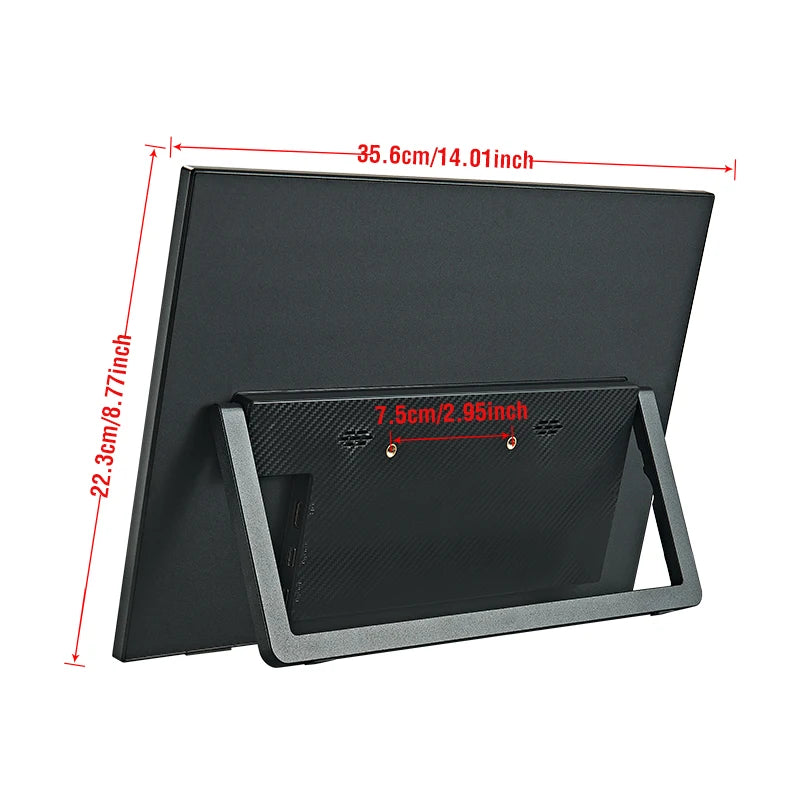 15.6" Portable IPS Monitor 1080P HDR - Touch & Non-Touch Options - 3