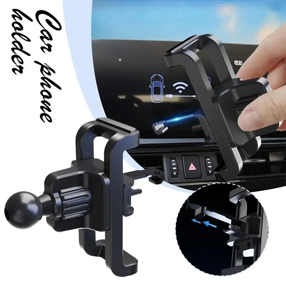 Universal 17mm Ball Head Car Air Vent Phone Holder Mount Clip