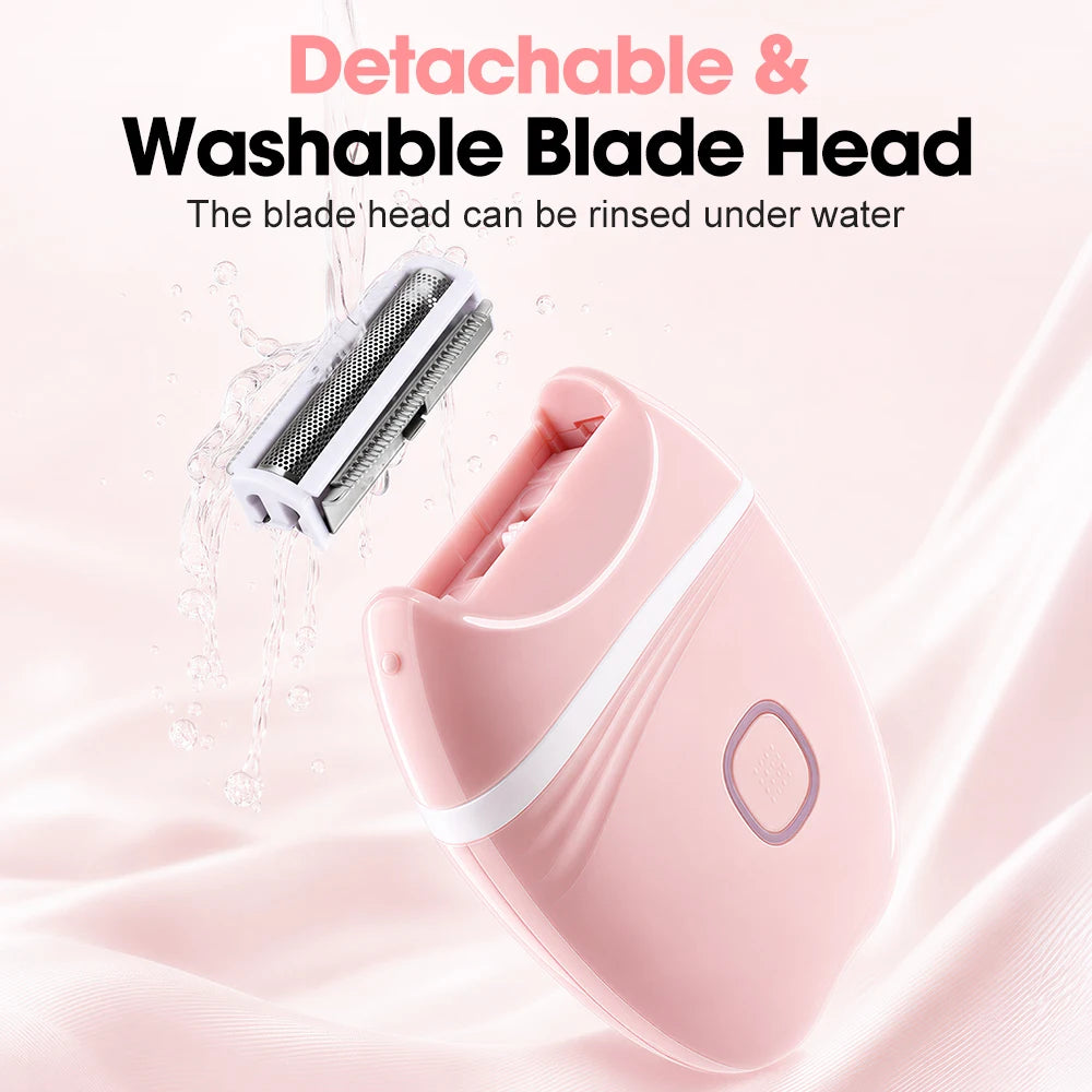 Electric Foil Shaver for Women – Rechargeable Cordless Body Hair Remover
