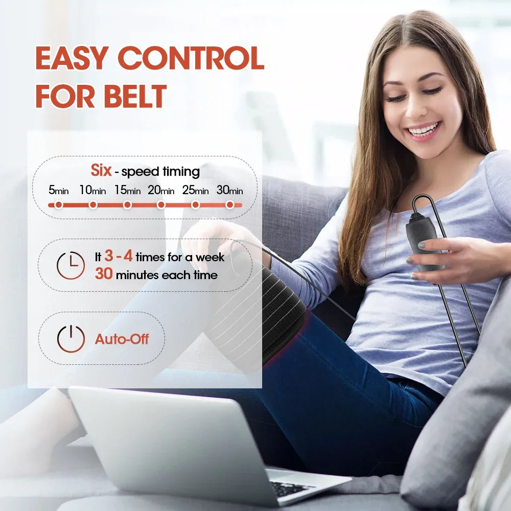 Red Light Therapy Device - Infrared LED Pain Relief & Skin Rejuvenation Belt
