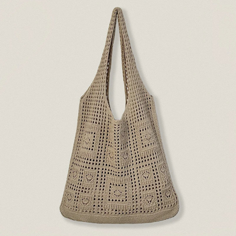Luxury Hollow Crochet Tote