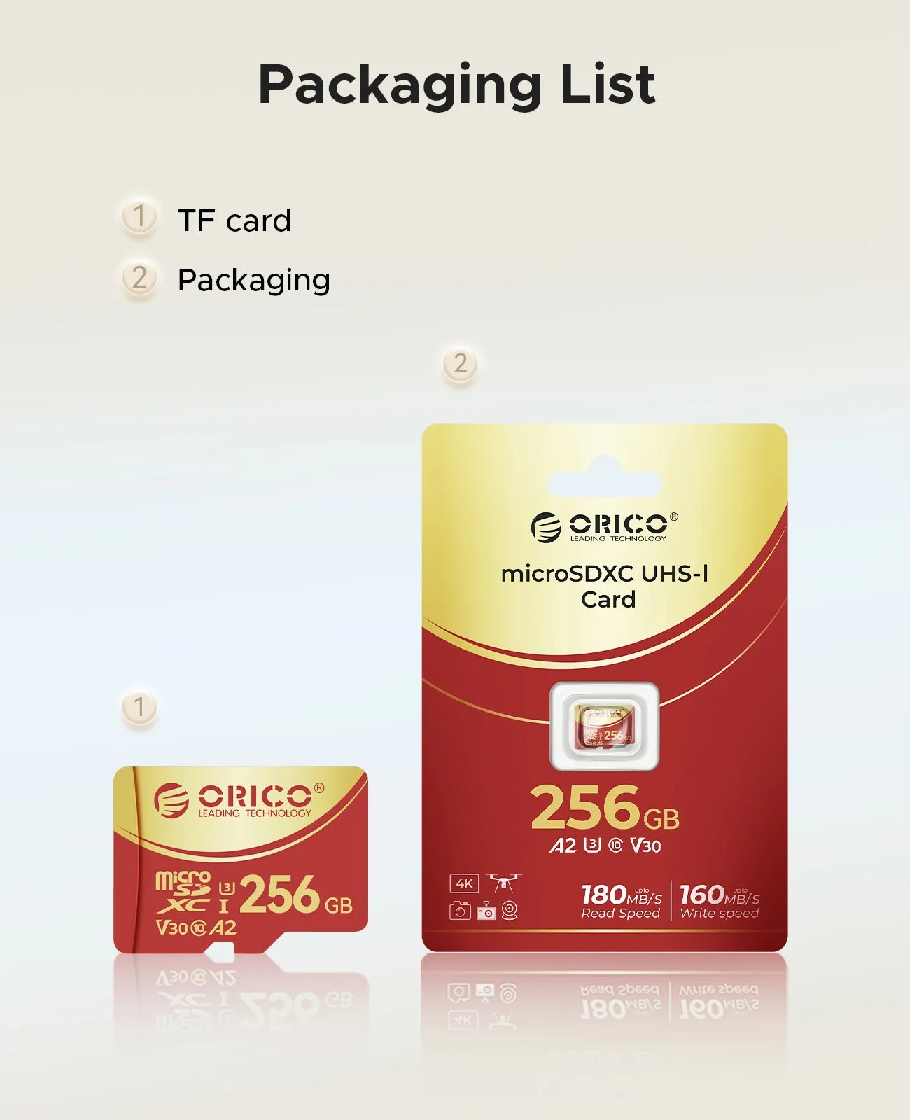 2-Pack High-Speed microSDXC UHS-I Memory Card - 4K UHD Recording, A1, V30