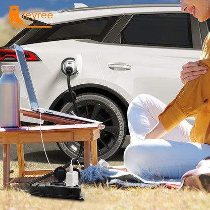 Type 2 V2L Electric Car Discharger - 3.5kW Portable Power Station Adapter