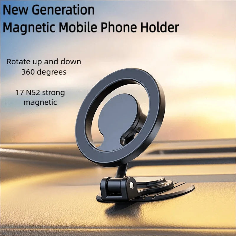 1040° Rotation Magnetic Car Phone Mount for iPhone 16 15 14 13 12 & Android - 4