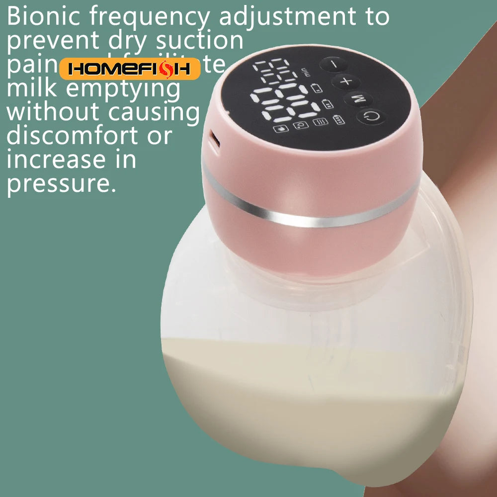 Hands-Free Wearable Electric Breast Pump - Portable Breast Pump
