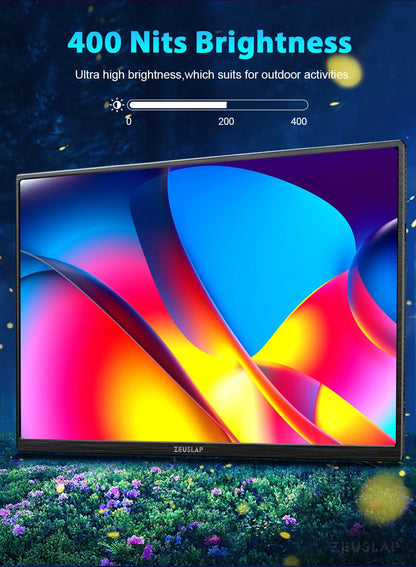 14" Portable Touch Screen Monitor 1920x1200 FHD Laptop Travel Display