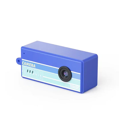 Mini Retro Digital Keychain Camera - Portable Pocket-Sized 1080P Video Recorder