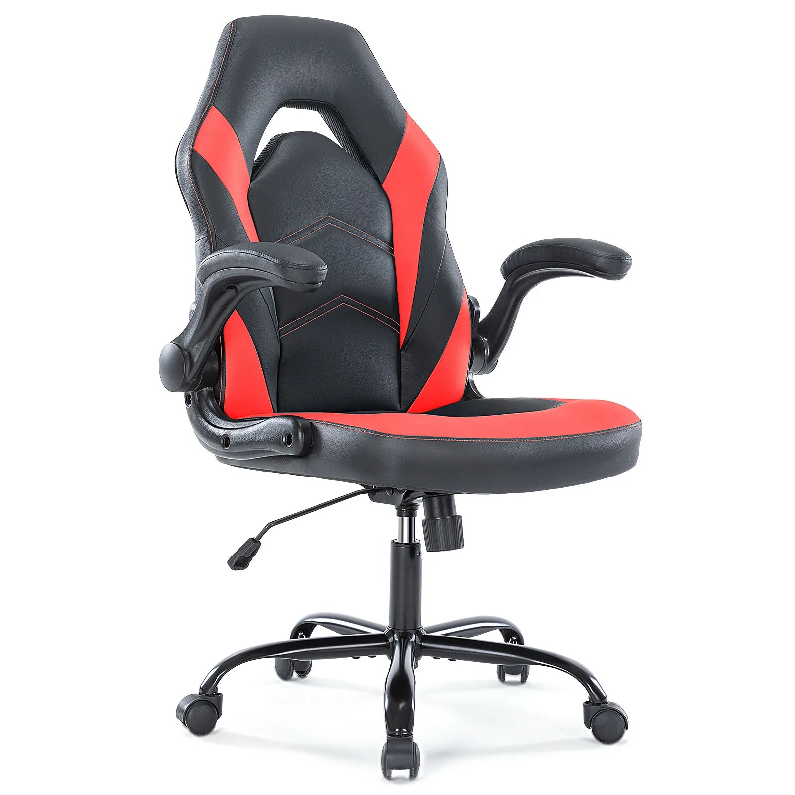 Ergonomic Racing Gaming Chair - Adjustable Height & Flip-Up Armrest Desk Chair - 16