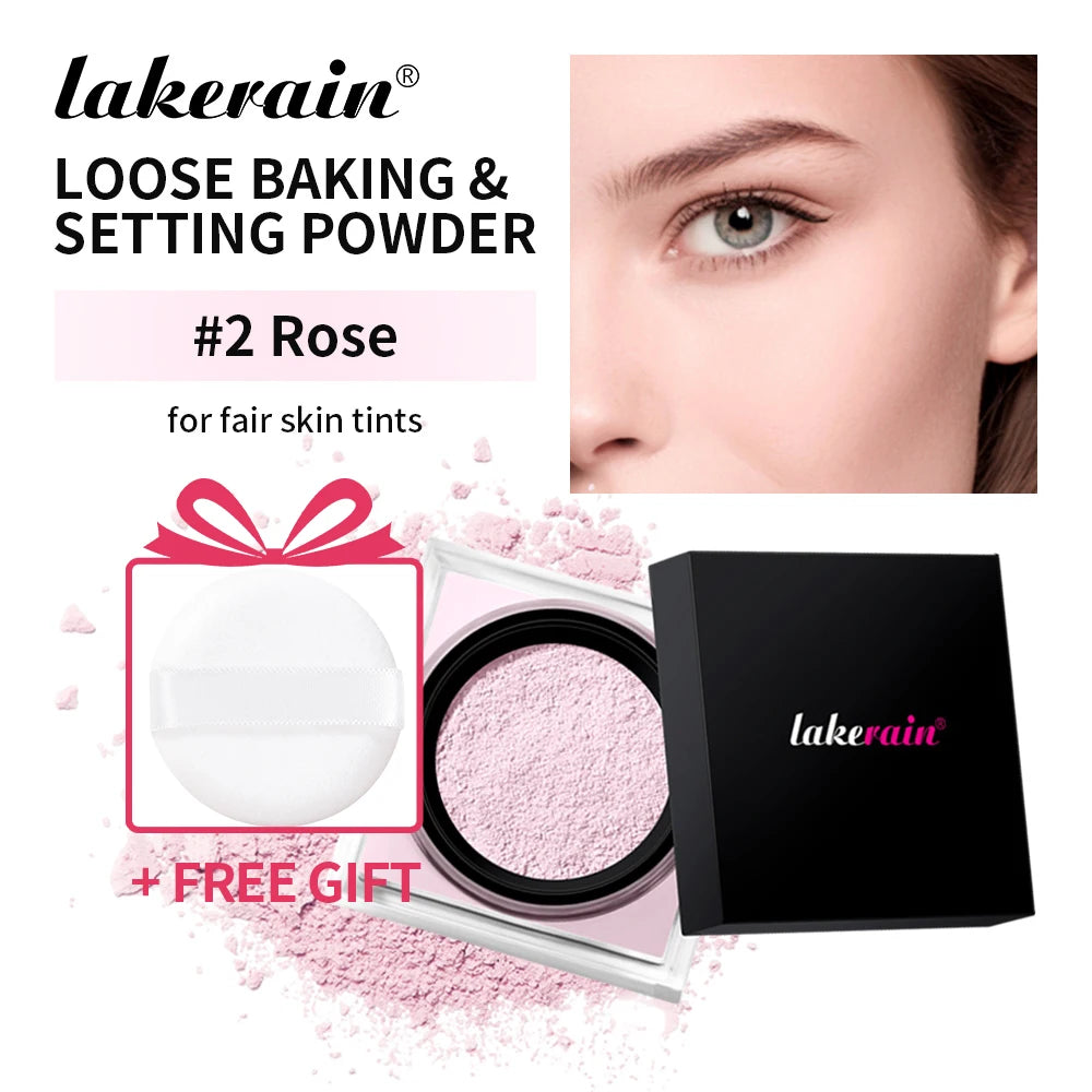 Matte Loose Baking & Setting Powder - Long Lasting Oil Control - 23