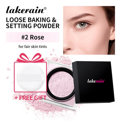 Matte Loose Baking & Setting Powder - Long Lasting Oil Control