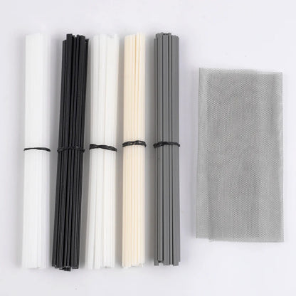 Plastic Welding Repair Kit with Stainless Steel Mesh & Rods for Car Bumper