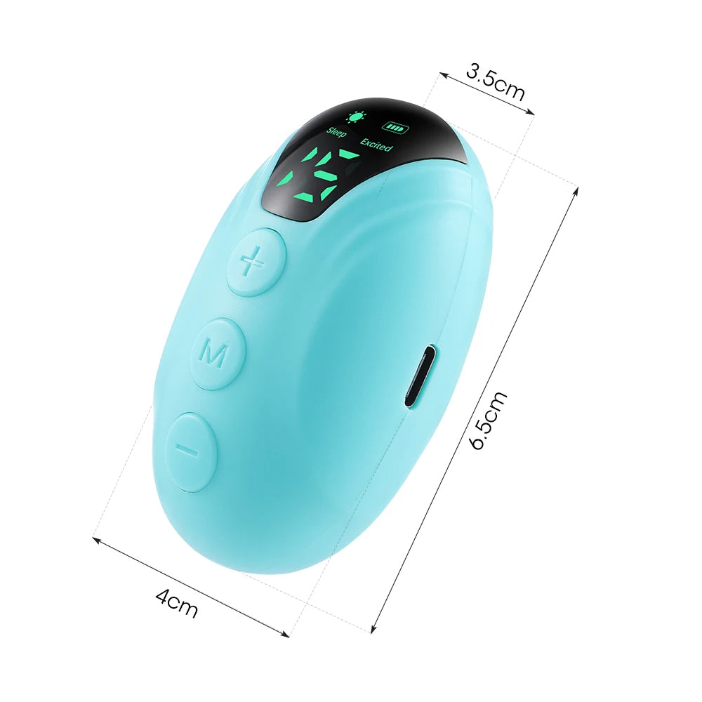 Portable Handheld Sleep Aid & Anxiety Relief Device with Micro-Current Therapy - 17