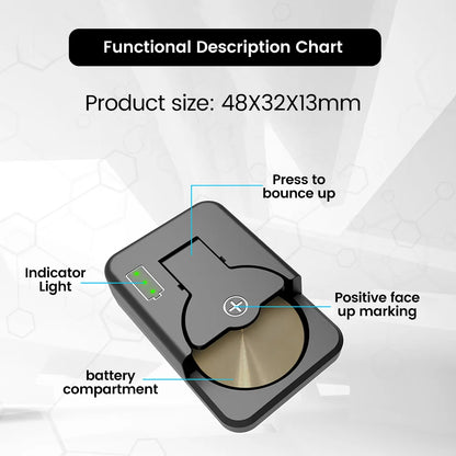 Universal Coin Battery Charger for LIR Series Rechargeable Button Cells