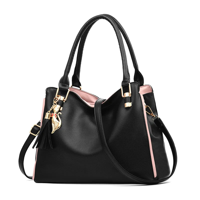 Luxury Soft Patchwork Tote