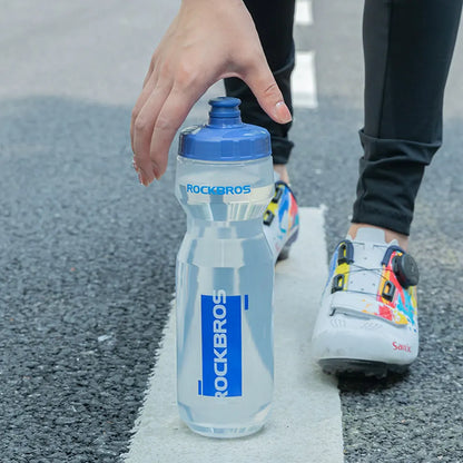 ROCKBROS 750ml Cycling Water Bottle and Cage Set – Lightweight & Durable