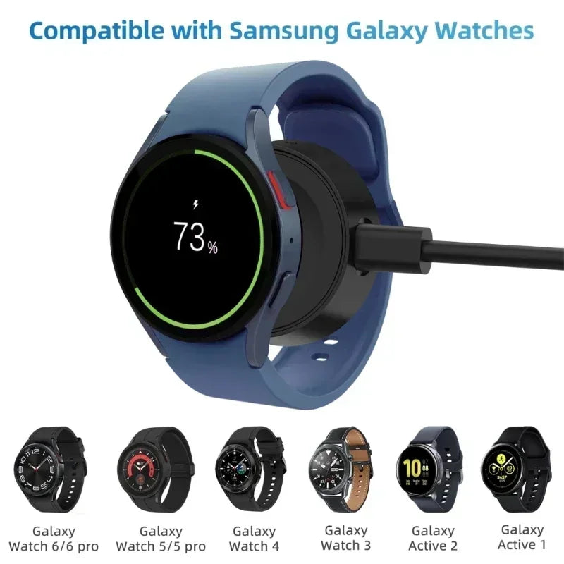 Portable Wireless Charger for Samsung Galaxy Watch 7 6 5 4 3 Active - 13