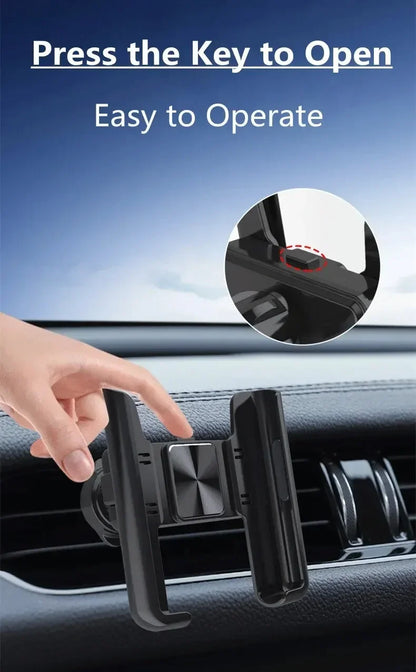 Gravity Air Vent Car Phone Holder - Secure Hands-Free Smartphone Mount