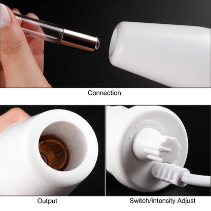 4-in-1 High Frequency Facial Therapy Wand for Acne