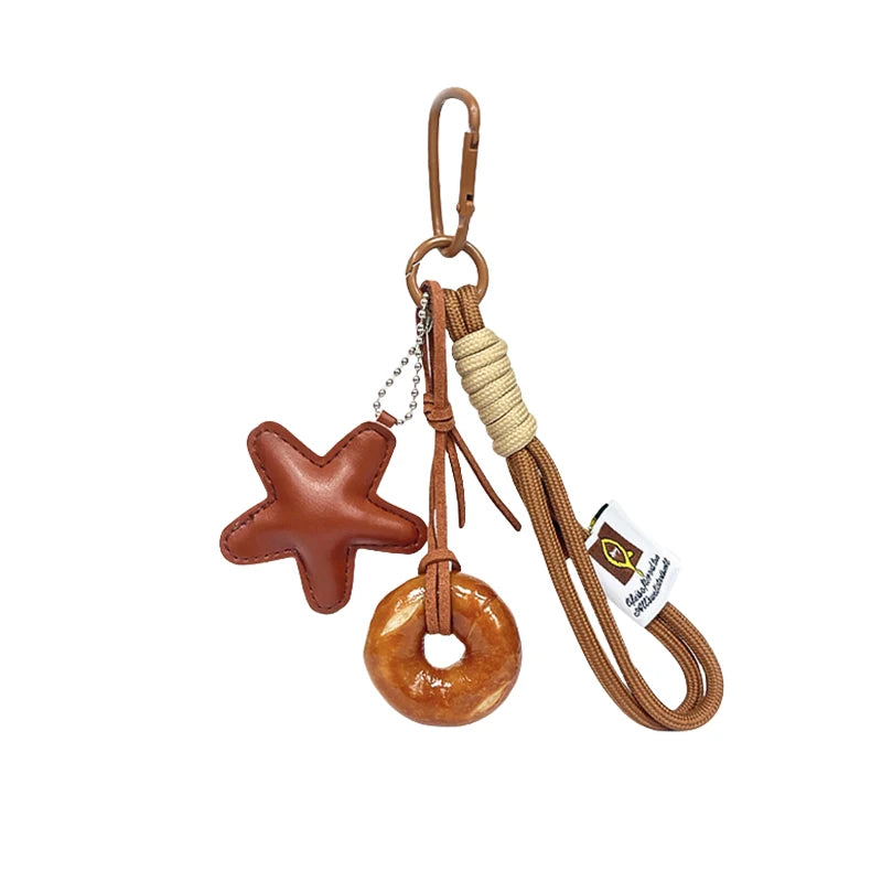 Luxury Baseball Letter Bag Charm