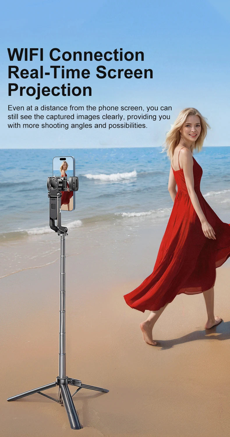 Magnetic Phone Monitor: HD Wireless External Screen for Selfie & Vlogging