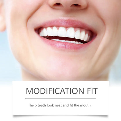 Cosmetic Temporary Denture Kit - Realistic Upper & Lower Smile Veneer