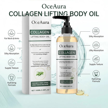 Collagen Body Firming Oil - Hydrating & Tightening Skin Care Treatment