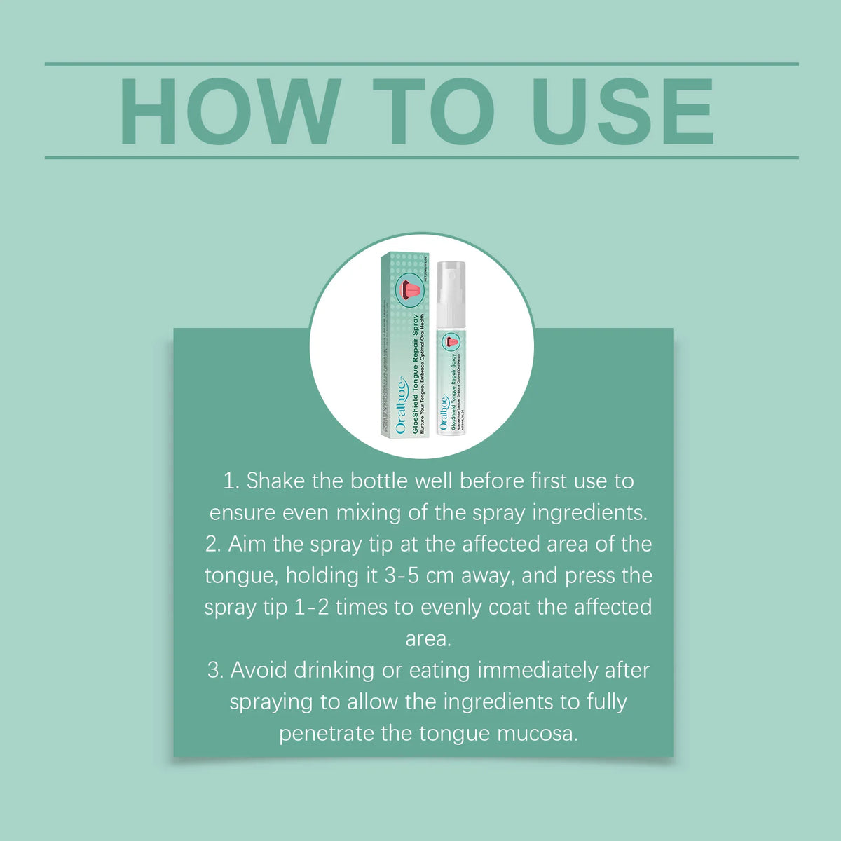 Tongue Coating & Bad Breath Repair Spray – Natural Oral Hygiene Care