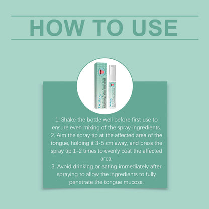 Tongue Coating & Bad Breath Repair Spray – Natural Oral Hygiene Care
