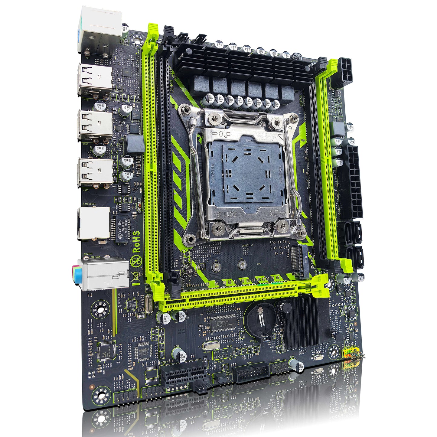 ZSUS X99 LGA2011-3 Motherboard Kit with Xeon E5-2630 v4 & 16GB DDR4 RAM