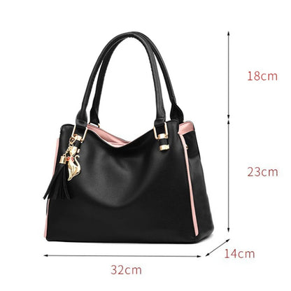 Luxury Soft Patchwork Tote