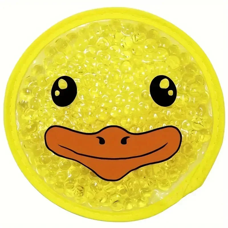 Reusable Cartoon Gel Ice Pack - Hot & Cold Therapy for Pain Relief - 14