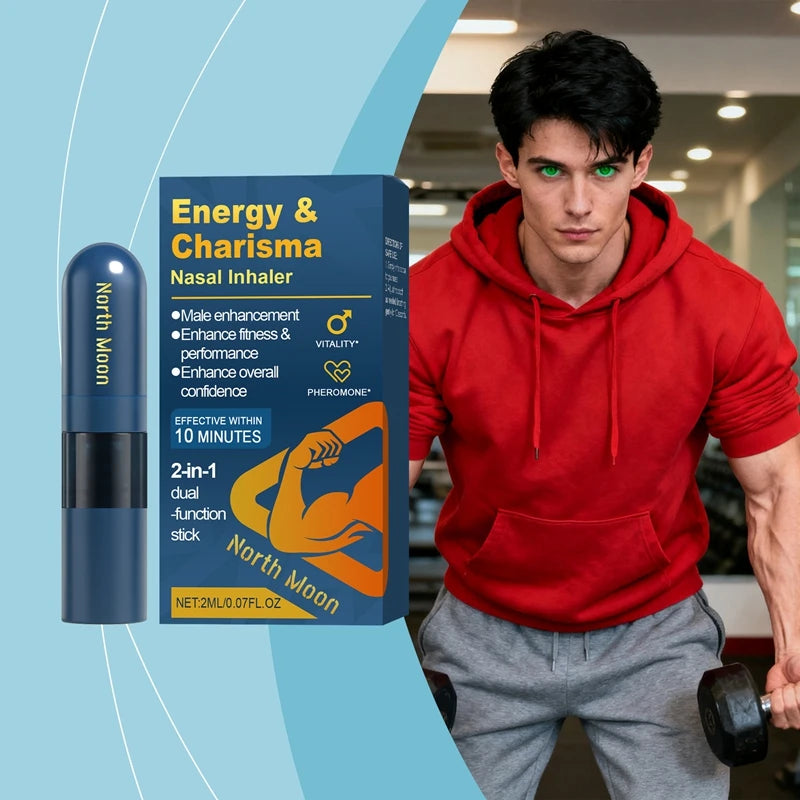 Energy & Charisma Nasal Inhaler - Male Vitality & Performance Support Stick - 11