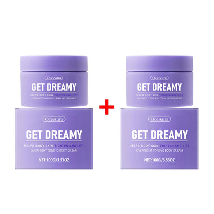 OceAura Get Dreamy Firming Body Cream - Skin Tightening & Collagen Lotion