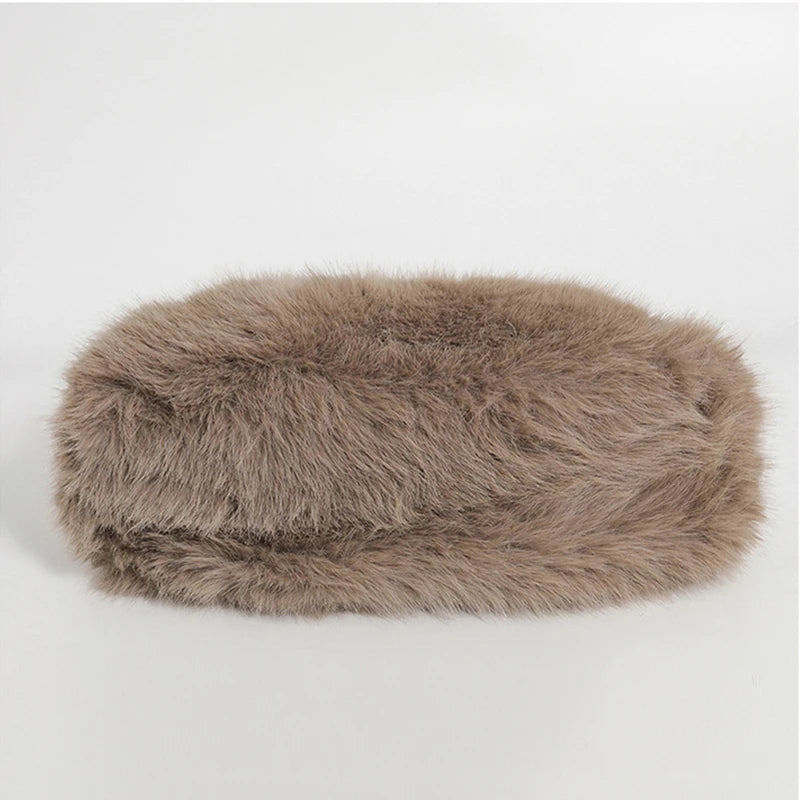 Luxury Plush Faux Fur Tote