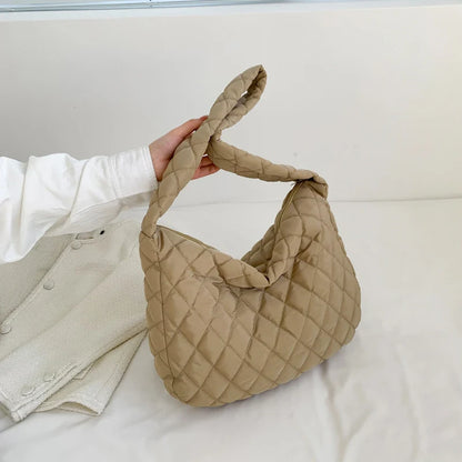 Luxury Quilted Padded Tote