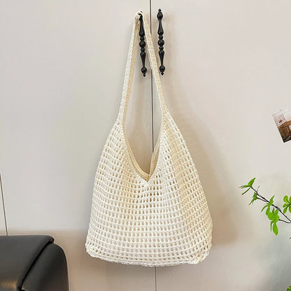 Luxury Bohemian Crochet Tote