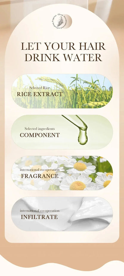 Natural Repair Magical Hair Mask for Frizzy and Damaged Hair