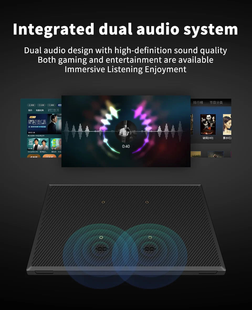 11.6" Portable IPS Monitor - Full HD Laptop Second Screen for Gaming & Work - 12
