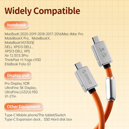 240W USB4 Cable - 40Gbps Data Transfer & 8K Video for Laptop & MacBook