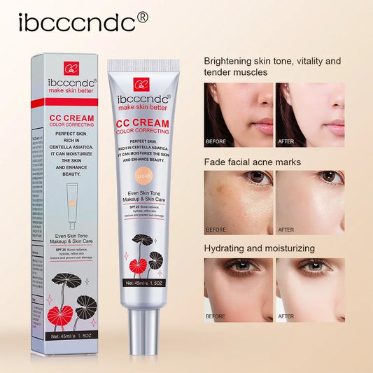 Color Correcting CC Cream - Full Coverage Moisturizing Foundation