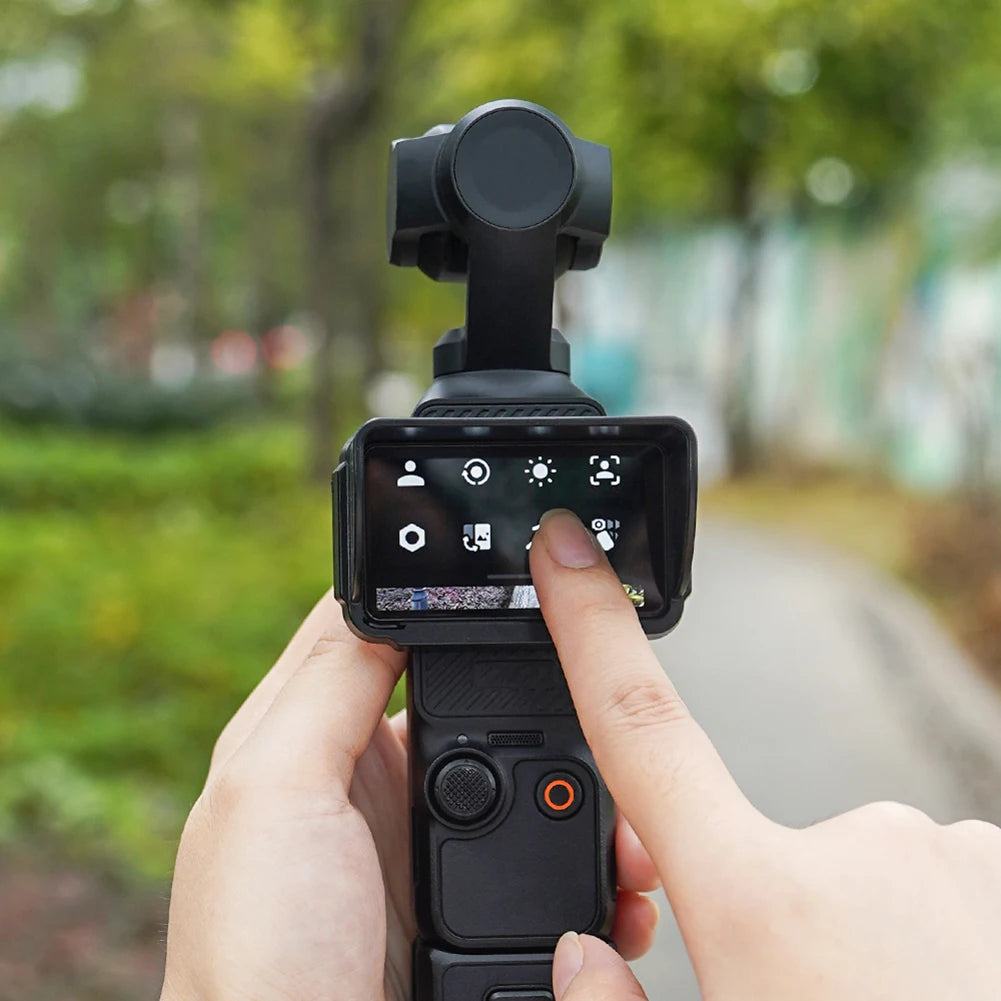 Sun Shade for DJI Osmo Pocket 3 - Anti-Glare Screen Hood & Light Shield - 3