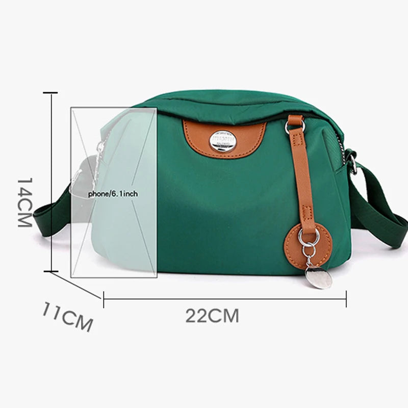 Luxury Nylon Shell Crossbody