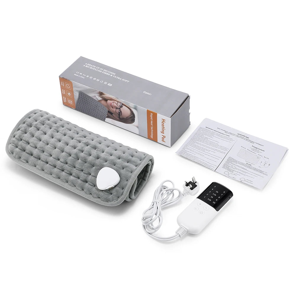 Electric Heating Pad for Back, Neck, and Muscle Pain Relief - 15