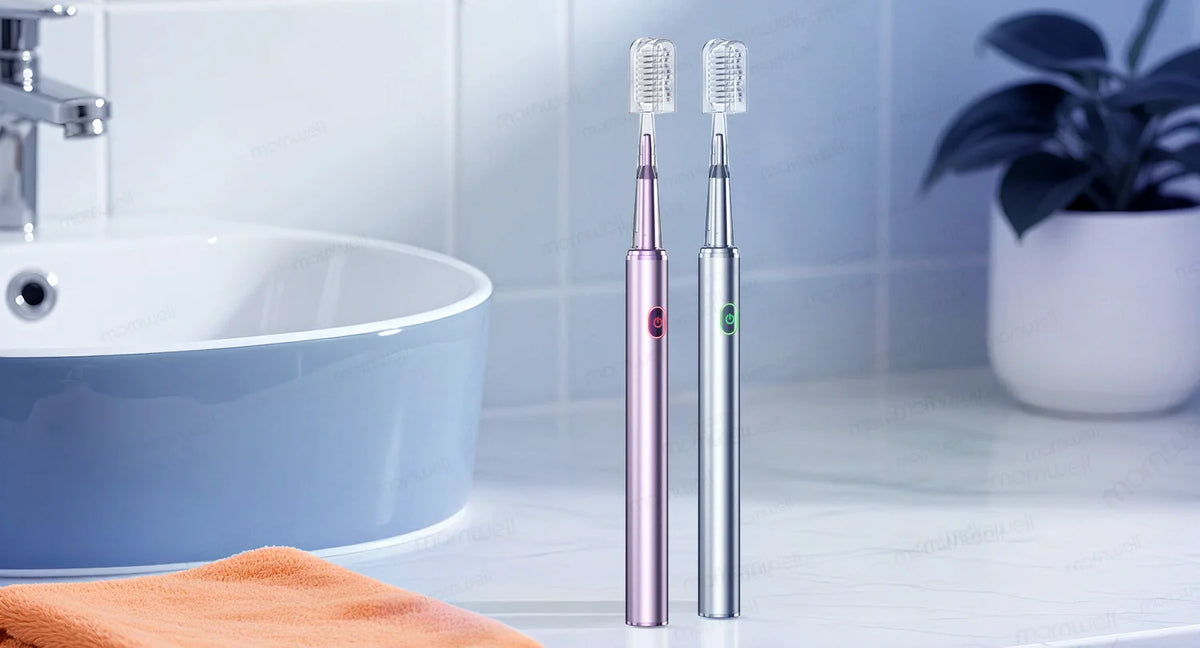 Portable Oral Irrigator & Sonic Toothbrush Combo Set for Deep Teeth Cleaning