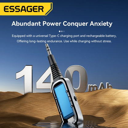 Essager 2-in-1 Bluetooth 5.1 Transmitter & Receiver for TV, Car & Audio