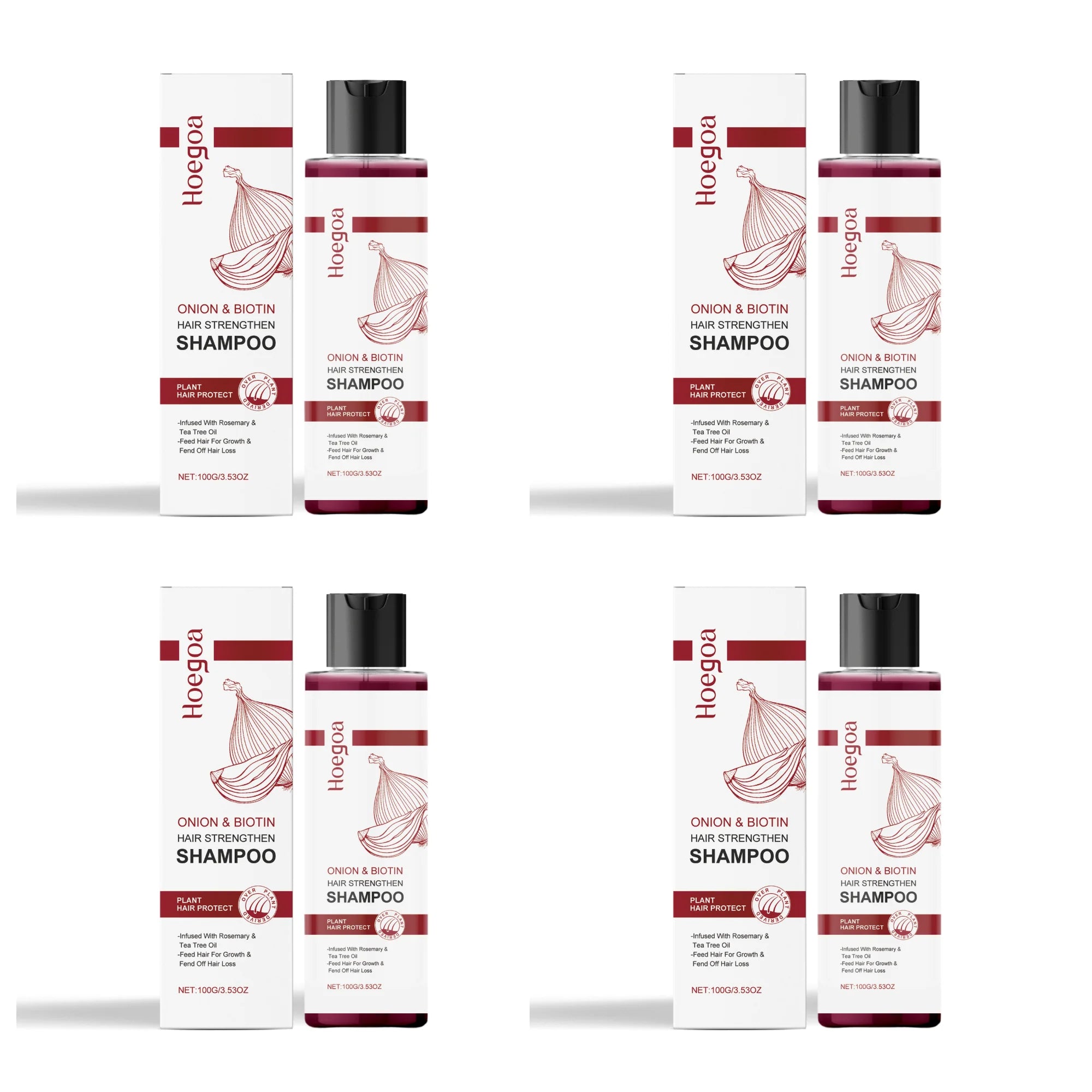 Onion & Biotin Strengthening Shampoo for Hair Growth and Scalp Nourishment - 13