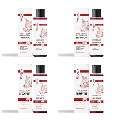 Onion & Biotin Strengthening Shampoo for Hair Growth and Scalp Nourishment